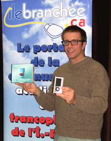 Un concours d’abonnement au bulletin Île branchée offre une caméra et un iPod comme prix