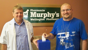Vos reçus de la Pharmacie Murphy’s aideront à reconstruire le Centre de récréation Évangéline