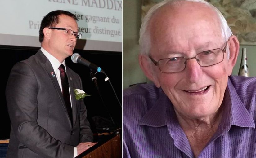 Un bel hommage à feu René Maddix, premier « Entrepreneur distingué » de 2004