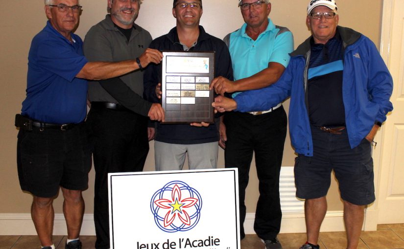 Nouveaux champions et profits record au 12e Tournoi de golf acadien le 10 septembre