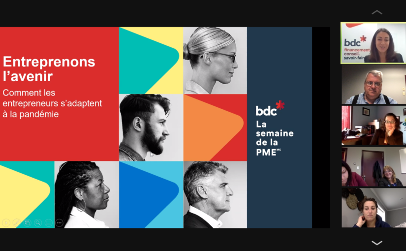 Vidéo de la Matinée virtuelle des entrepreneurs et coopérateurs