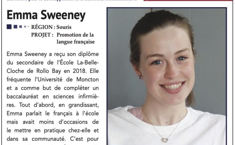 Emma Sweeney partage sa passion pour la langue française