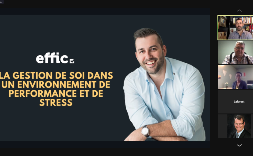 D’excellentes suggestions sur la gestion de soi dans un environnement de performance et de stress