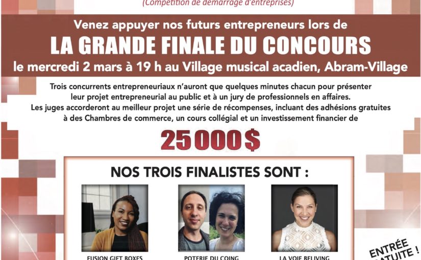 Réservez vos places pour la grande finale du Concours Ignition francophone