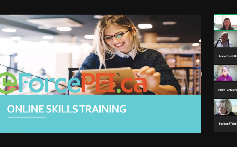 Informés et impressionnés des cours gratuits en ligne d’eForcePEI