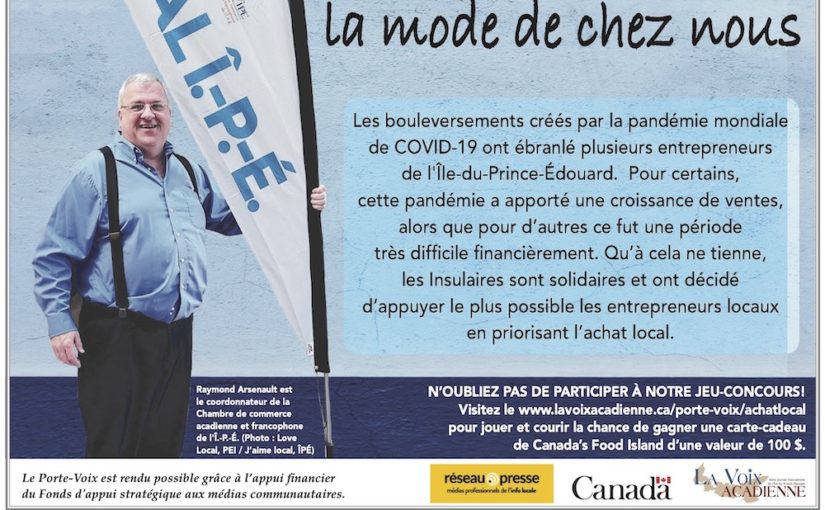 L’importance de l’achat local : le thème du cahier « Le Porte-Voix » de mars