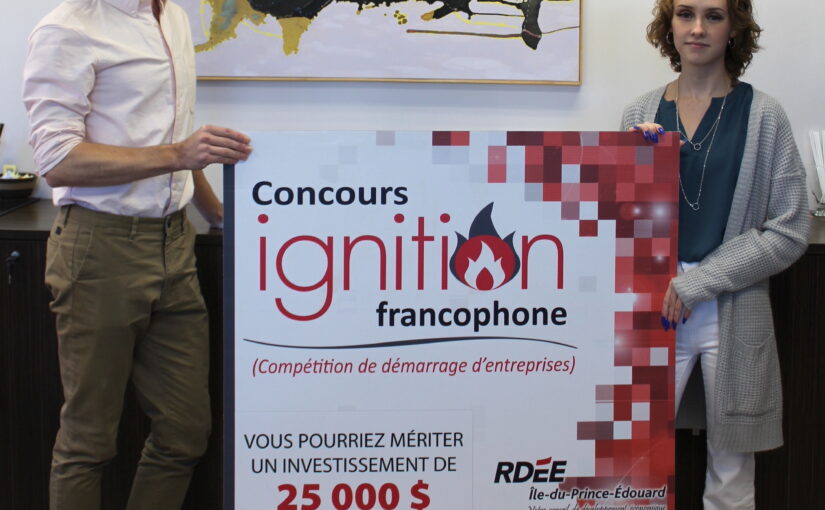 La province offrira encore un investissement de 25 000 $ à l’entreprise gagnante du Concours Ignition francophone