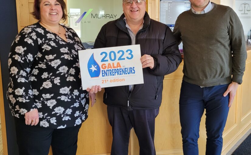 Key Murray Law redevient commanditaire général du Gala des entrepreneurs