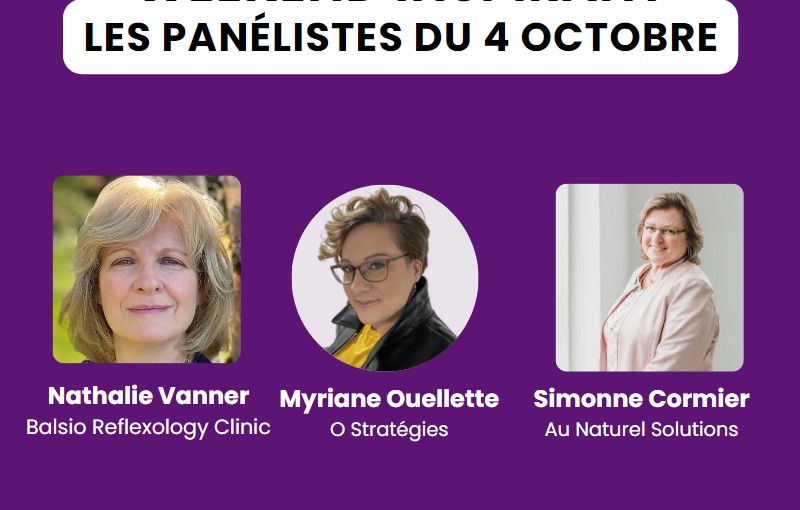 Deuxième Weekend inspirant pour femmes prévu pour les 4 et 5 octobre à Summerside