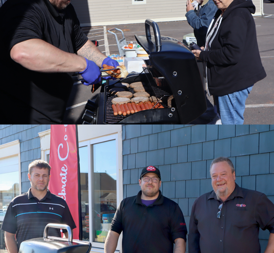 Un barbecue pour la banque (alimentaire)