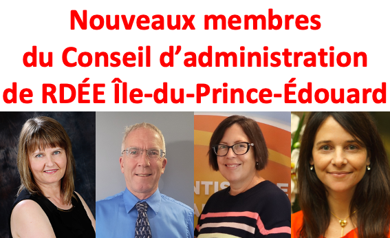 Élus au conseil d’administration