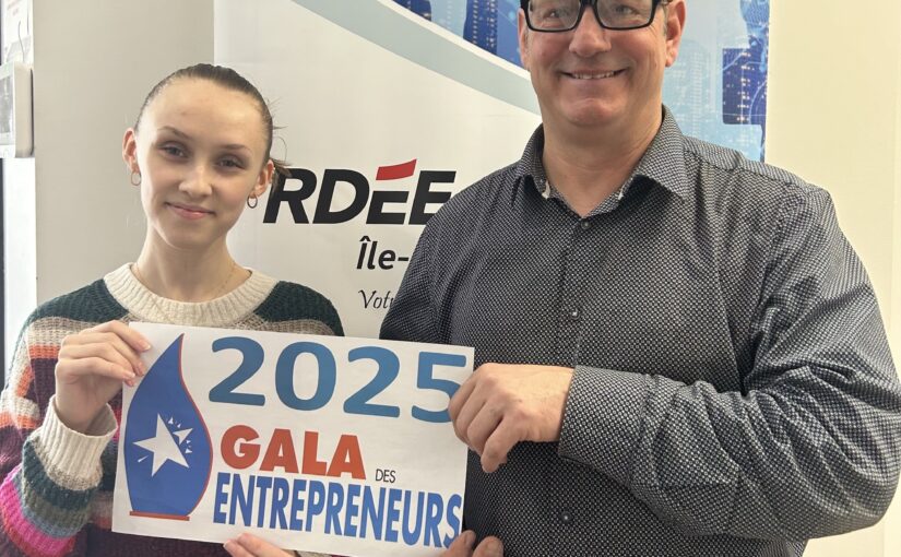 RDÉE ÎPÉ toujours le plus important commanditaire Platine du Gala des entrepreneurs 2025