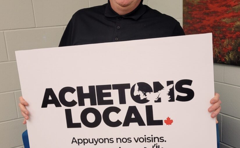 Continuons à acheter local !