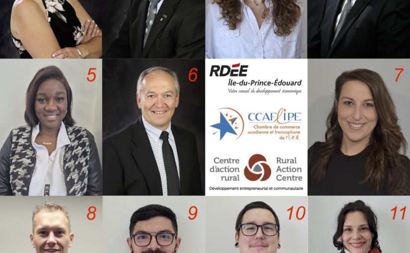 Qui fait quoi dans notre belle équipe des « Onze et Invicibles » du RDÉE ÎPÉ ?