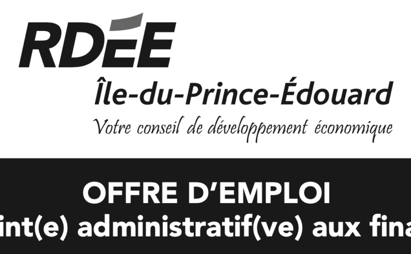 OFFRE D’EMPLOI – adjoint(e) administratif(ve) aux finances