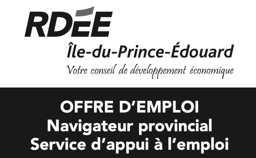 OFFRE D’EMPLOI – Navigateur provincial