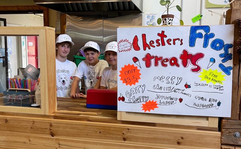 Des Jeunes millionnaires « cool » au Marché des fermiers de Charlottetown