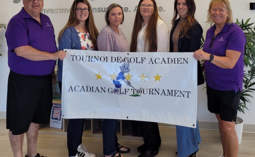 MacDonald Insurance commandite encore une fois le Tournoi de golf acadien