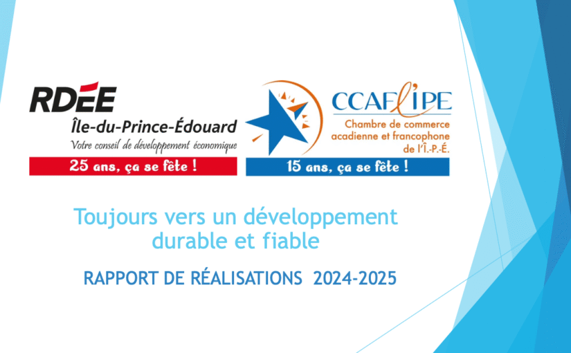 Beau rapport de réalisations maintenant téléchargeable
