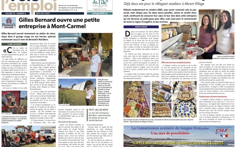 Une grange rouge et un magasin acadien à l’honneur